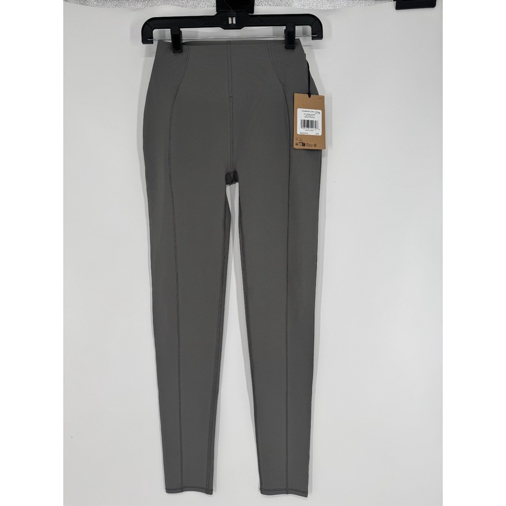 The‎ North Face X SKIMS Refina Leggings Womens Small Gunmetal TNF Athletic Ankle